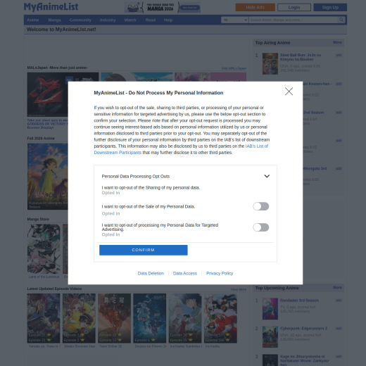 MyAnimeList